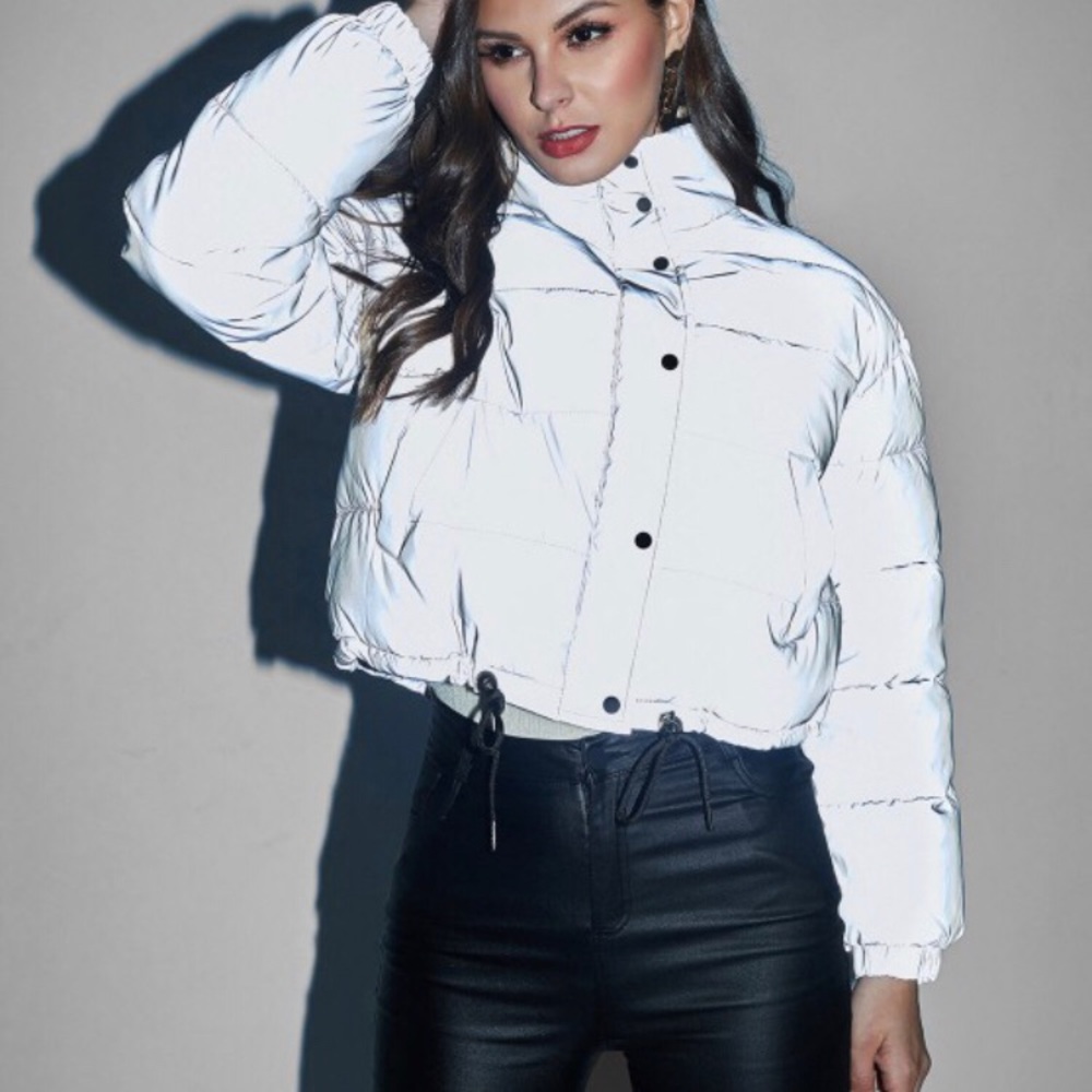 Reflective puffer jacket - Picture 3 of 3